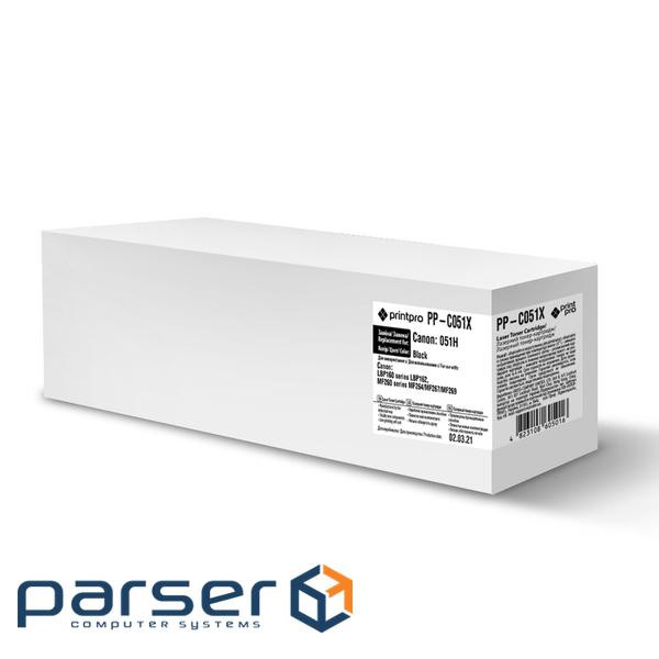 Картридж PrintPro CANON 051H (PP-C051X)