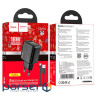 Зарядний пристрій HOCO CS21A Rich USB QC3.0 + cable USB to USB-C Black (6942007609906)
