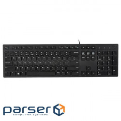 Keyboard Dell KB216 UKR Black (580-AHHD)