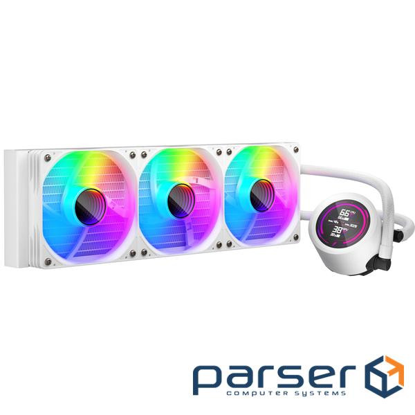 Система водяного охлаждения 1stPlayer TS4-360 White, Intel: 1851/1700/1200/1150/1151/11 (TS4-360-WH)