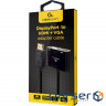 Перехідник Cablexpert DisplayPort to HDMI/VGA (A-DPM-HDMIFVGAF-01)