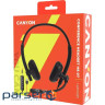 Навушники Canyon HS-07 PC Mic 3.5/USB 2.8 м Black (CNS-HS07B)