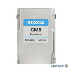 Kioxia SSD KCM6XRUL3T84 CM6-R 3.8TB PCIe4 2.5" SDFHS84GEB SIE 1 DWPD Bare