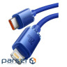 Кабель Baseus Crystal Shine Series Fast Charging Data Cable Type-C to iP 20W 2m Blue (CAJY000303)
