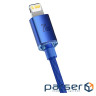 Кабель Baseus Crystal Shine Series Fast Charging Data Cable Type-C to iP 20W 2m Blue (CAJY000303)