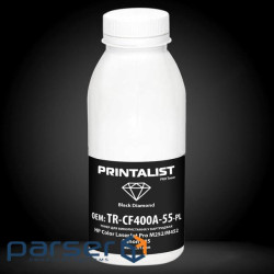 Тонер HP CLJ Pro M252 / M452, Canon 045, 60г Black Printalist (TR-CF400A-55-PL)
