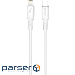 Кабель Proove GridLine Type-C to Lightning 27W (1m) white (CCGL27002102)