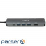 Концентратор Vinga USB-C 3.1 to HDMI+RJ45_1Gbps+3xUSB3.0+SD/TF+PD100W (VHYC8)