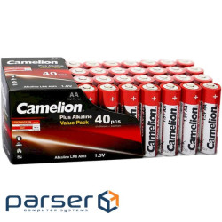Батарейка CAMELION Plus Alkaline AA 40шт/уп (11104006) (LR6-SP40)
