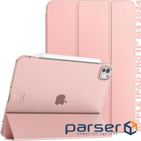 Чeхол-книжка BeCover Tri Fold Hard для Apple iPad Pro 11" M4 2024 Pink (711728)