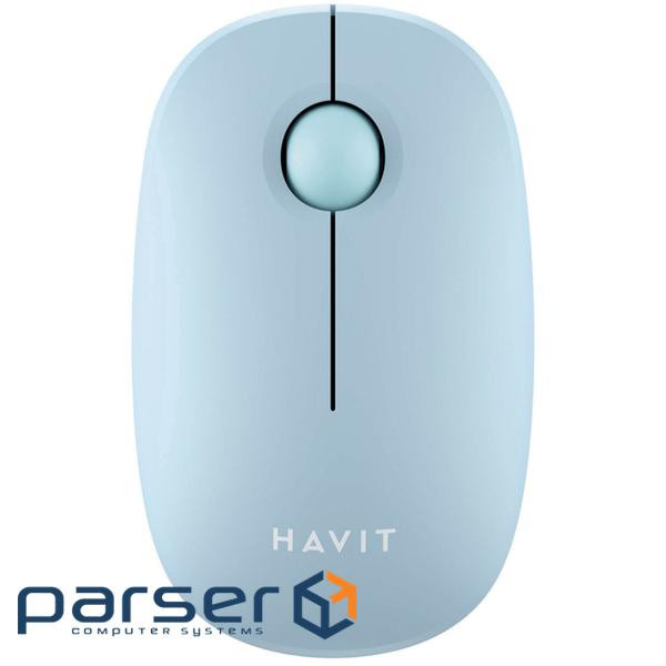 Мишка Havit HV-MS57GT Wireless Light Blue (6939119080112)