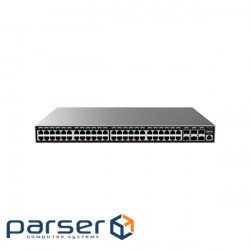 Grandstream GWN7806, Layer 2+ Managed Network Switch, 48x GbE RJ45, 6x SFP+, stackable, Internal PSU
