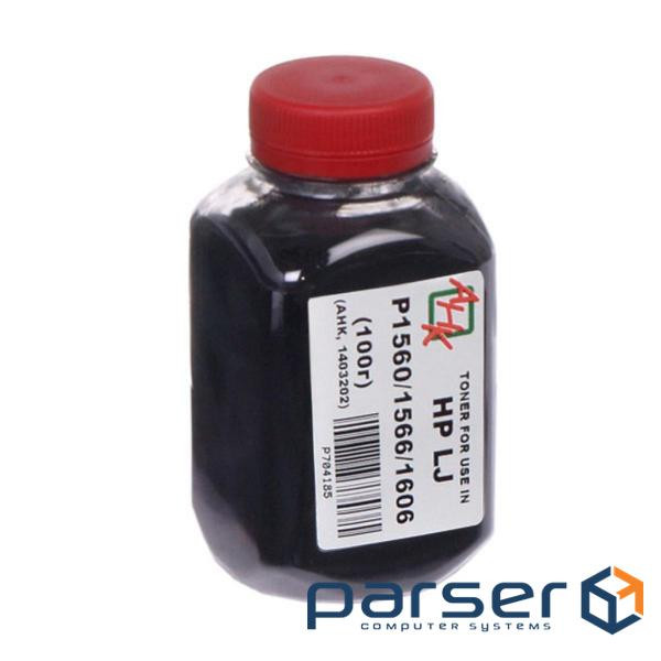 Тонер HP LJ P1566 , 100г Black AHK (1403202)