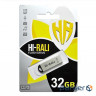 Флешка Hi-Rali 32 GB Fit Series USB 2.0 Silver (HI-32GBFITSL)
