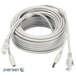 Патчкорд комбінований Voltronic RJ-45+DC 5м 