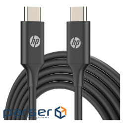 Дата кабель USB-C to USB-C 1.0m USB 3.1 PD 3A 60W HP (HP_DHC-TC107-1M)