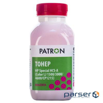 Тонер HP CLJ 1500/3000/4600 / CP1215) MAGENTA 100г Patron (HCS-A-M-100)
