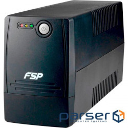 Лінійно-інтерактивний ДБЖ FSP FP1500, 1500ВА/900Вт , Lin-Int, USB/RJ45, IEC*6-320-C13, A (PPF9000526)