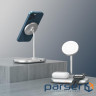 Зарядний пристрій 15W 3-in-1 Magnetic Wireless Fast Charger white Energizer (WCP303)
