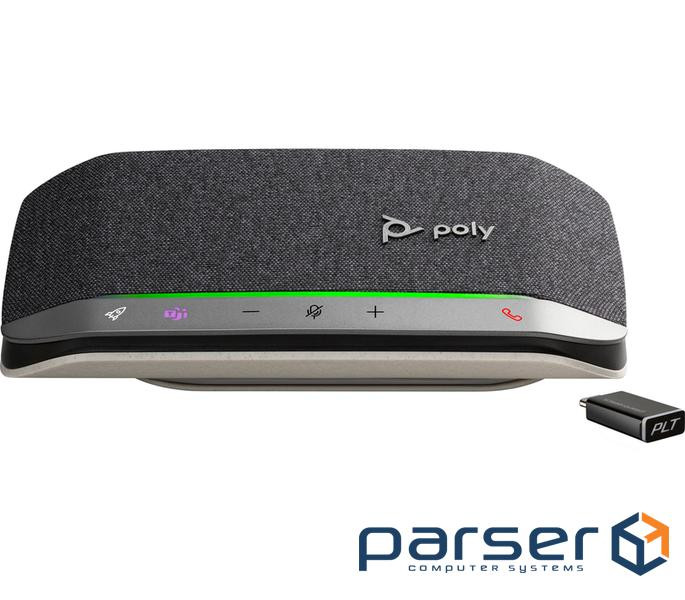 Cпікерфон Poly Sync 20+ з адаптером BT700, сертифікат Microsoft Teams, USB-C, Bluetooth, с (772D0AA) (772D0AA)