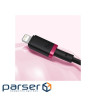Дата кабель USB-C to Lightning 2.0m 20W red+black Baseus (P10377800U01-03)