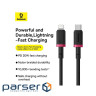 Дата кабель USB-C to Lightning 2.0m 20W red+black Baseus (P10377800U01-03)