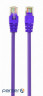 Patch cord Cablexpert 0.25м UTP, фиолетовый, 0.25 м, 5е cat. (PP12-0.25M/V)