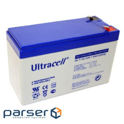 Акумуляторна батарея Ultracell UL7-12 AGM 12V 7 Ah
