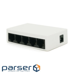 Комутатор Merlion MS1005 5 портів Ethernet 10 / 100 Мбіт / сек. DC 5V. Блок живлення 5V у (YT22635) (YT22635)