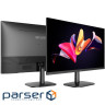 TFT 24.5" AIWA MF2528-B, IPS, 100Гц, VGA, HDMI, колонки, чорний
