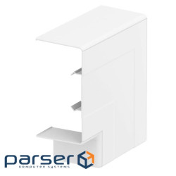 Кришка плоского кута 100x53 Rapid 45 / ПК / АБС 6113090