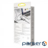 Порт-реплікатор BASEUS Metal Gleam Series 6-in-1 Multifunctional Type-C HUB Docking Sta (CAHUB-CW0G)