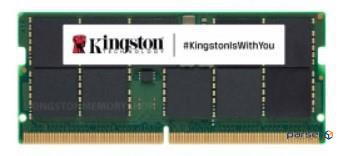 Модуль пам'яті KINGSTON KVR ValueRAM SO-DIMM DDR5 5600MHz 48GB (KVR56S46BD8-48)