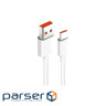 Дата кабель USB 3.0 AM to USB-C 1.0m 4A QC3.0 white Dengos (PLS-TC-4A-WHITE)