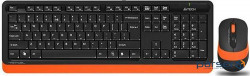 Комплект клавіатура + миша A4TECH Fstyler FG1010 Orange (FG1010 (Orange))