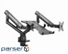 Кріплення настільне для 2-х моніторів GEMBIRD MA-DA3-02 17"-32" Black