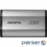 Портативний диск SSD ADATA SD810 4TB USB3.2 Gen2x2 Silver (SD810-4000G-CSG)