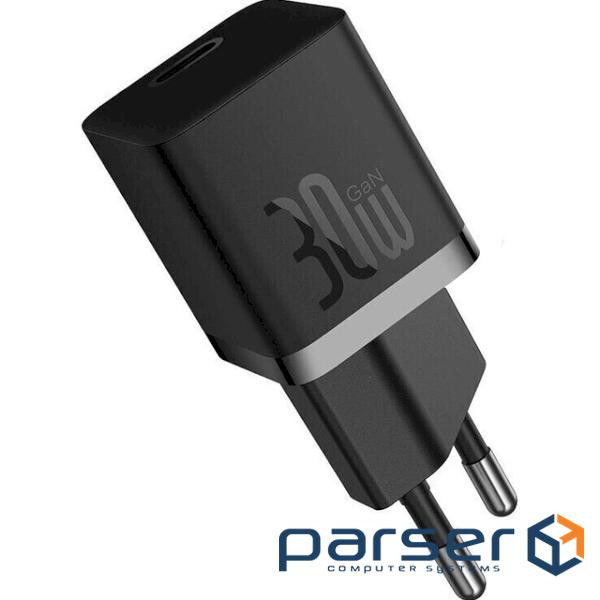Charger BASEUS GaN5 Fast Charger 1C 30W Black (CCGN070401)