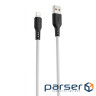 Кабель Proove Rebirth Lightning 2.4A (1m) white (CCRE60001102)
