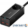 Зарядний пристрій BASEUS GaN3 Pro Desktop PowerStrip AC+2U+2C 100W Black (PSZM000401)