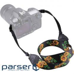 Ремінець PULUZ Retro Ethnic Style Multi-Color Sunflower Camera Strap (PU6009C)