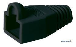 Ковпачок FreeEnd-> RJ45 UTP5e ковпачок, ізолюючий 6.4 mm, Standart, чорний (75.01.1216-100)