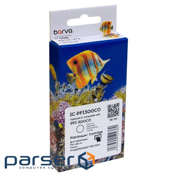 Картридж Barva Canon PFI-300CO 4201C001 275с gloss optimizer (IC-PFI300CO)
