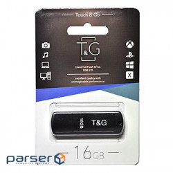 Flash drive USB 16GB T&G 011 Classic Series Black (TG011-16GBBK)