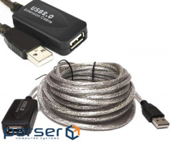 USB cable AM-AF (prodovzhuvach), 5.0 m, active OEM (B00430)