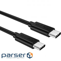 Кабель CHOETECH CC0001 Type-C to Type-C Cable 0.5м Black