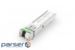 Модуль DIGITUS SFP 1.25 Gbps, SM 20km, LC Simplex, 1000Base-LX, Tx1550nm/ Rx1310nm, HP (DN-81004-01)