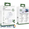 Зарядний пристрій Acefast USB-C 30W Gan A77 mini + USB-C cable Fast Charger White (6974316282853)