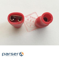 Роз&apos,єм вібростійкий плоский повністю ізольований FDFD1.25-187, провід 0.5-1.5, максимальний стр 