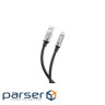 Дата кабель USB 2.0 AM to Micro 5P 1.0m 6A silicone black XO (NB251_M_Black)